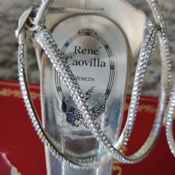 Rene Caovilla shoes SZ 7.5 - Picture 3 of 8